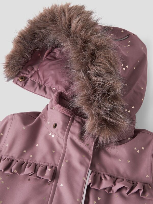 NMFSNOW10 SUIT FRILL GLITTER 
