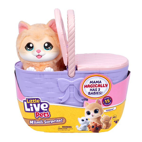 Little Live Pets Mama Surprise Mama Kitty Playset