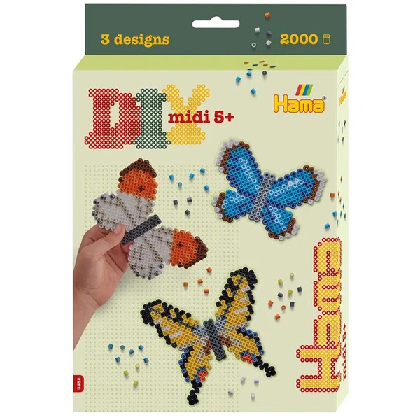 Hama Midi Hanging Box Butterflies 2000 pcs