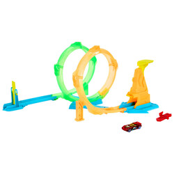 Hot Wheels Neon Speeders Corkscrew Loop Hot Wheels - Hot Wheels