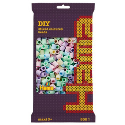 Hama Maxi Beads 500 pcs Mix 52 pastell farger - hama
