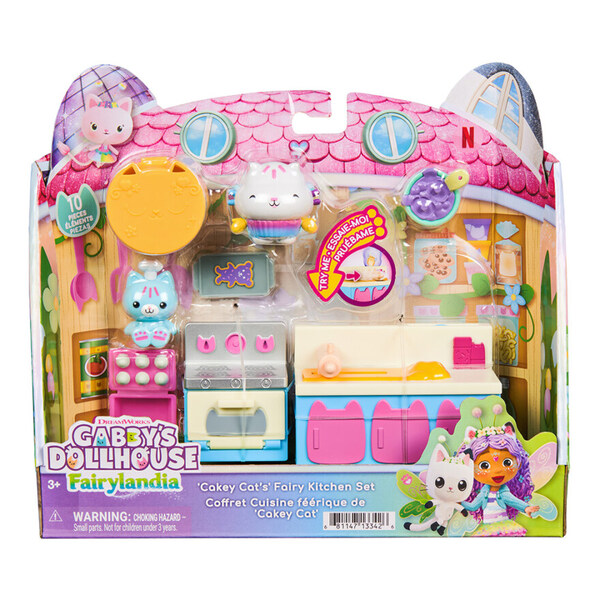 Gabby's Dollhouse Cakey Cat Fairy Kitchen
