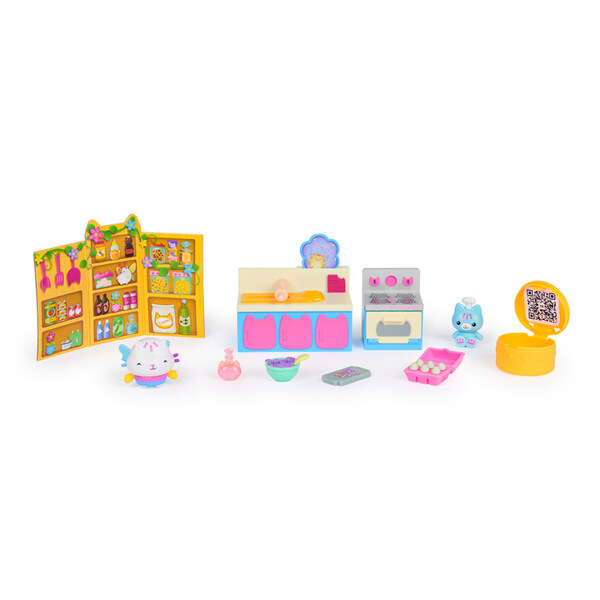 Gabby's Dollhouse Cakey Cat Fairy Kitchen