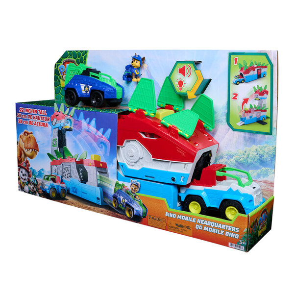 Paw Patrol: Dinofilmen 2-i-1 Dino mobilt hovedkvarter