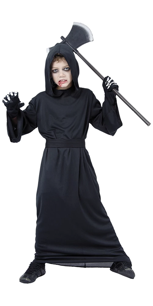 COSTUME KID REAPER ROBE STL. 140-152