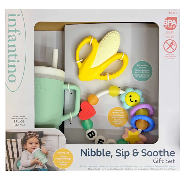 Infantino Nibble Sip & Soothe Set