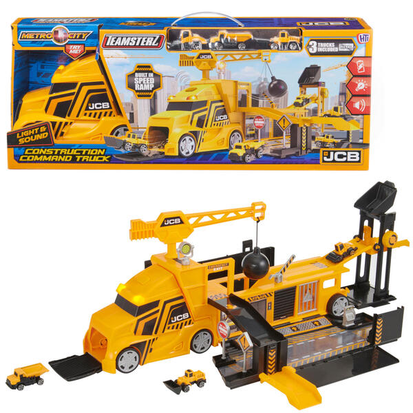 Teamsterz TRANSPORTER SETT JCB M/3 KJØRETØY