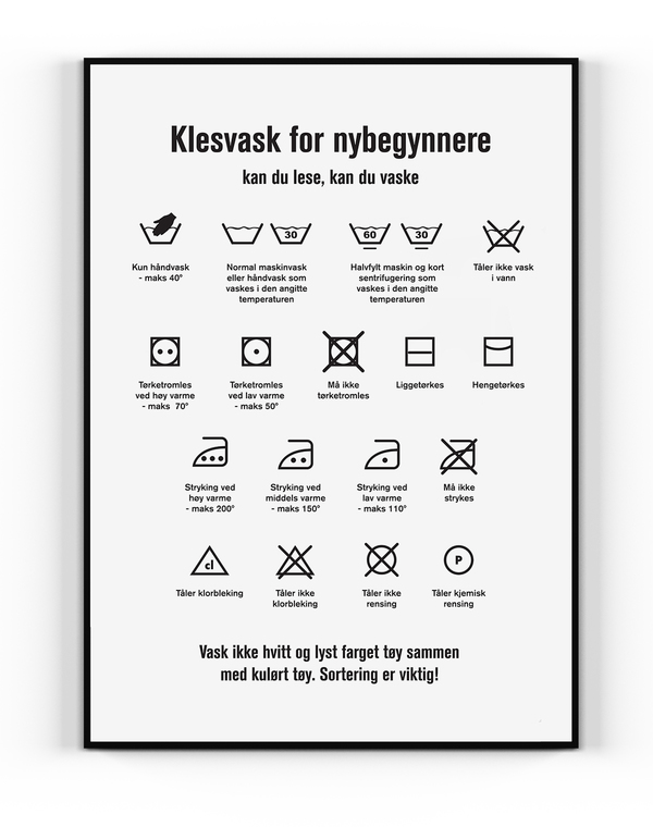 KLESVASK FOR NYBEGYNNERE