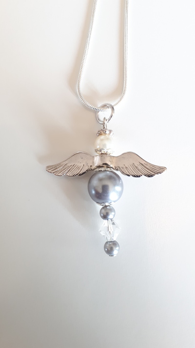 Skytsengle smykke Sølv - Smykkeparadiset