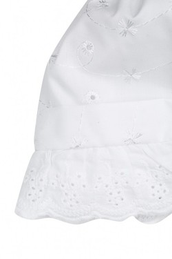 Pascal hvit dåpslue i engelsk blonde jente