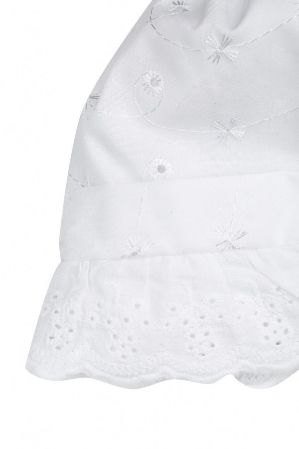 Pascal hvit dåpslue i engelsk blonde jente