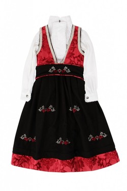 Pascal festdrakt / bunad rød