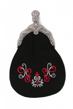 Rød Pascal Festdrakt med bunadsveske