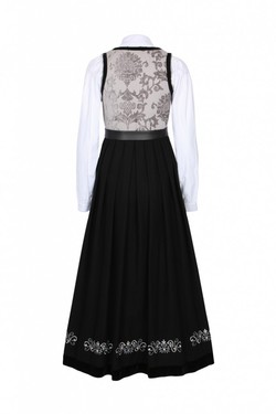 Grå Pascal Festdrakt til dame