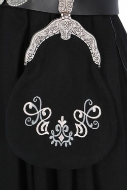 Grå Pascal Festdrakt til dame