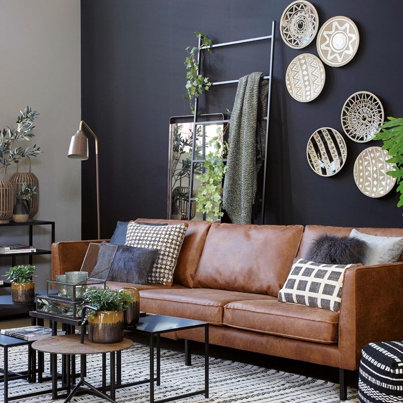 perugia4setercognacsofa bilde1