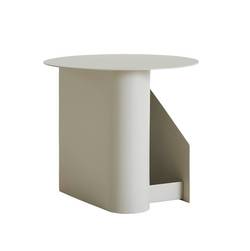 WOUD Sentrum side table warm grey Grå - WOUD