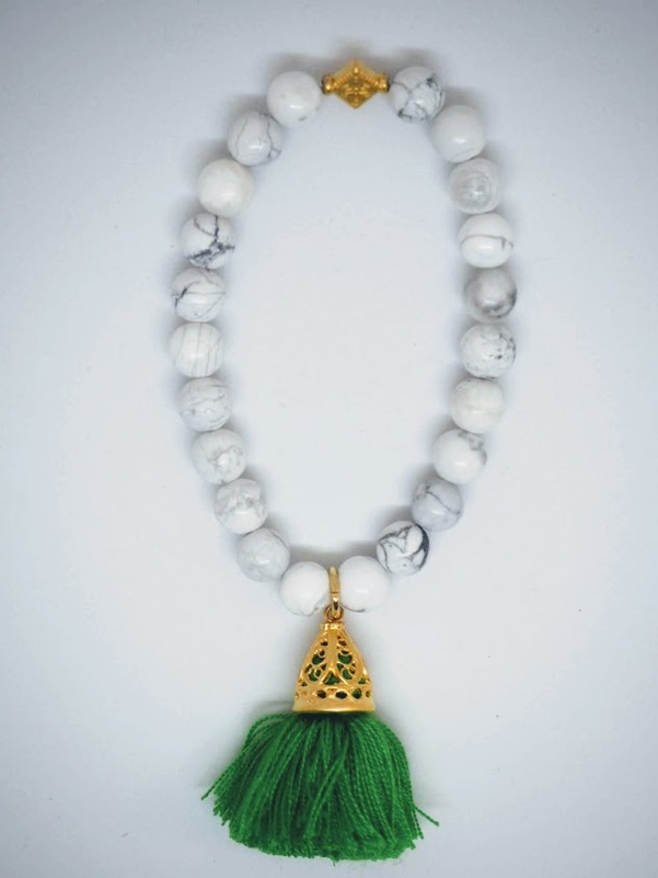 Gold Leilani Tassel Bracelet