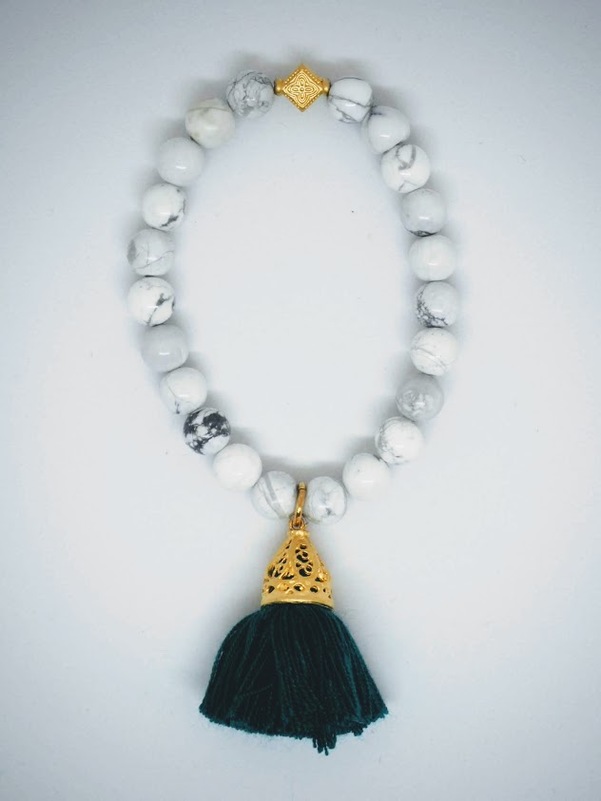 Gold Leilani Tassel Bracelet