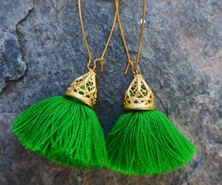 Gold Waikiki Emerald green - Isle&Tribe