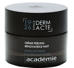 DERM ACT HØYKONSENTRERT: Restorative exfoliating Night Cream ikke RELEVANT - Academie